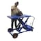 Vestil Blue Rough Terrain Elevating Cart 1000 lb Capacity 48 x 24 CART-PN-1000 - alternate 6